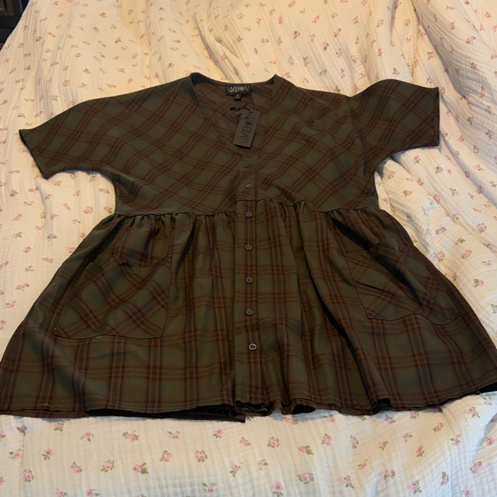 Gothic Style Babydoll Style Dress